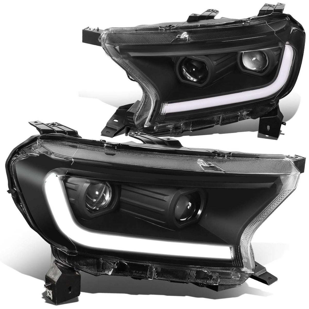 2019-2021 Ford Ranger Sequential LED DRL Switchback Headlights