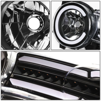2007-2014 Toyota FJ Cruiser LED DRL Sequential Turn Signal Headlights