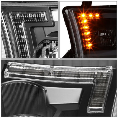 08-17 Toyota Sequoia / 07-13 Tundra LED DRL Projector Headlights