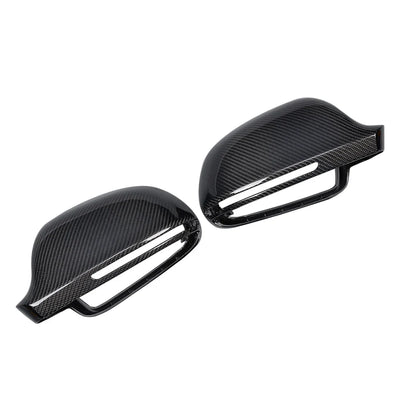 Audi A4 B8 / S4 / RS4 Carbon Fiber Door Mirror Cap Housings 2007 - 2015