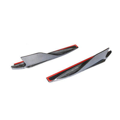 Audi R8 V10 Gen 2 Carbon Fiber Side Door Splitter Fins – 4S Coupe (2016–2018)