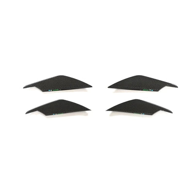 Dry Carbon Fiber Front Bumper Canards – BMW G80 M3 & G82/G83 M4 (2021+)