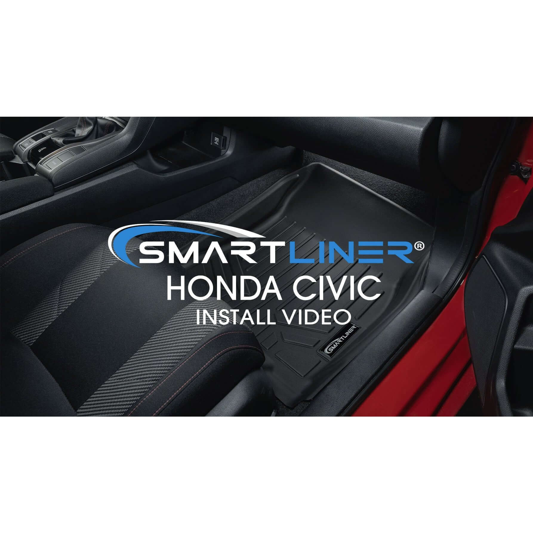 SMARTLINER Custom Fit Floor Liners For 2016-2021 Honda Civic