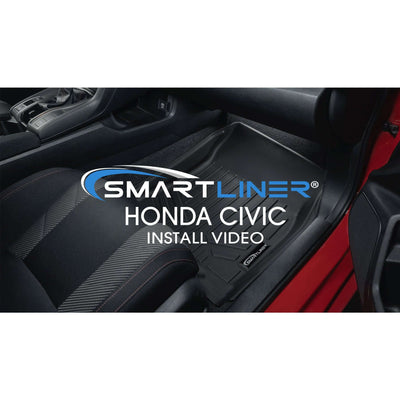 SMARTLINER Custom Fit Floor Liners For 2016-2021 Honda Civic