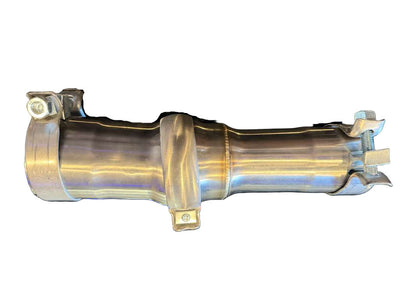 SPDZ1 2.5”–3” Ball Flex Slip-Fit Exhaust Connector Kit (Stainless Steel)