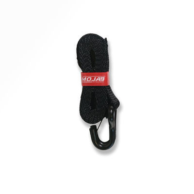 2" x 10' Ratchet Tie-Down (Closed hook) and 2'' x 39'' Axle Tie-Down Set (Pack of 4) (Lifetime Warranty)