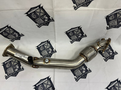 SPDZ1 K Series Header Downpipe 12-15 Civic Si & 13-15 Acura ILX Stainless Bellmouth