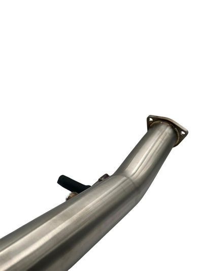 SPDZ1 K Series Header Downpipe 12-15 Civic Si & 13-15 Acura ILX Stainless Bellmouth