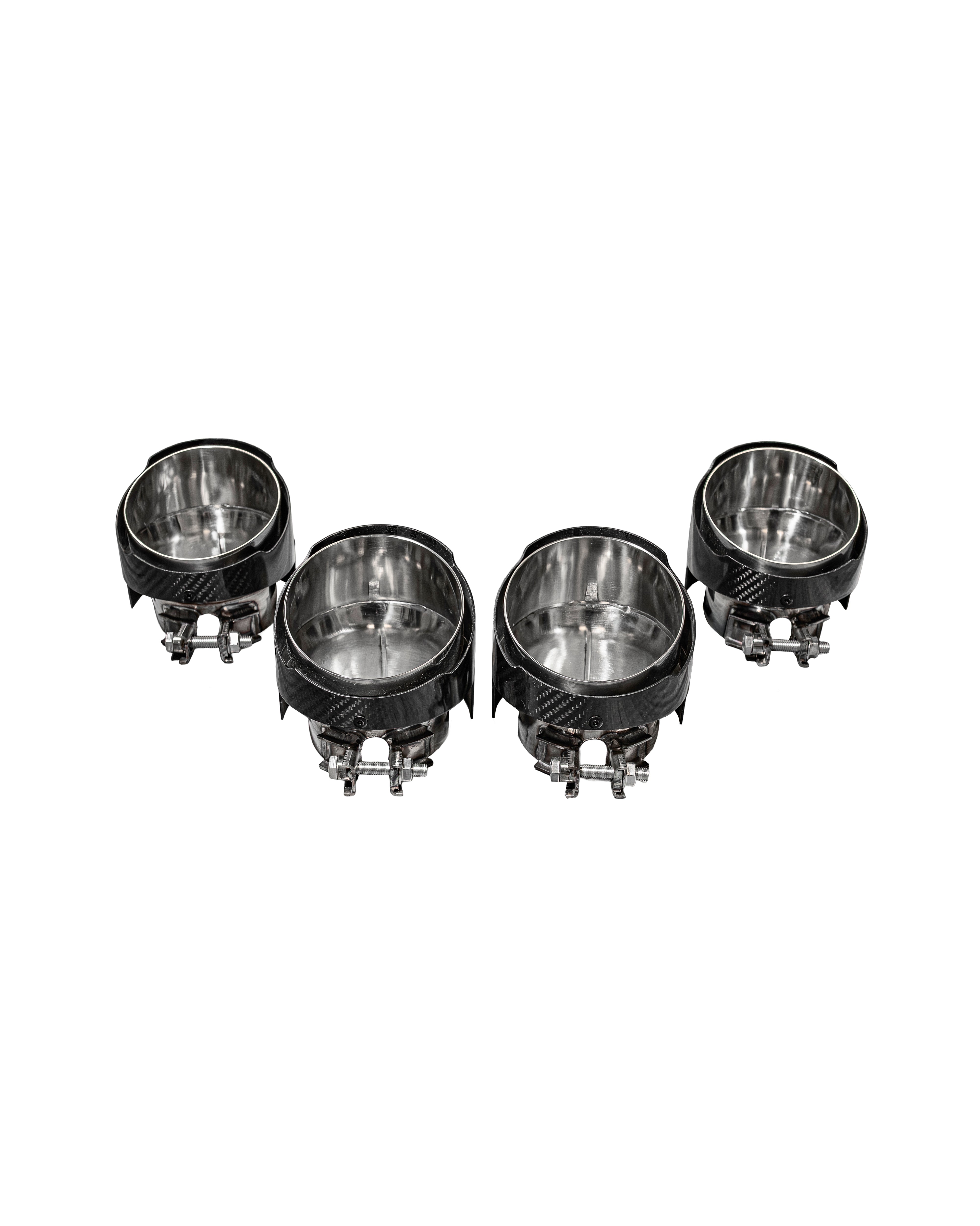 IRL G8X 4.5” M2 M3 M4 OEM Replacement Tips Slant Cut