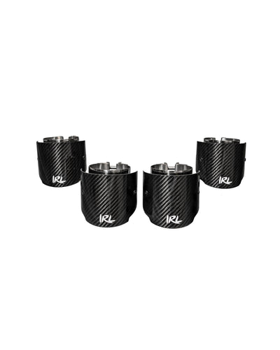 IRL G8X 4.5” M2 M3 M4 OEM Replacement Tips Slant Cut