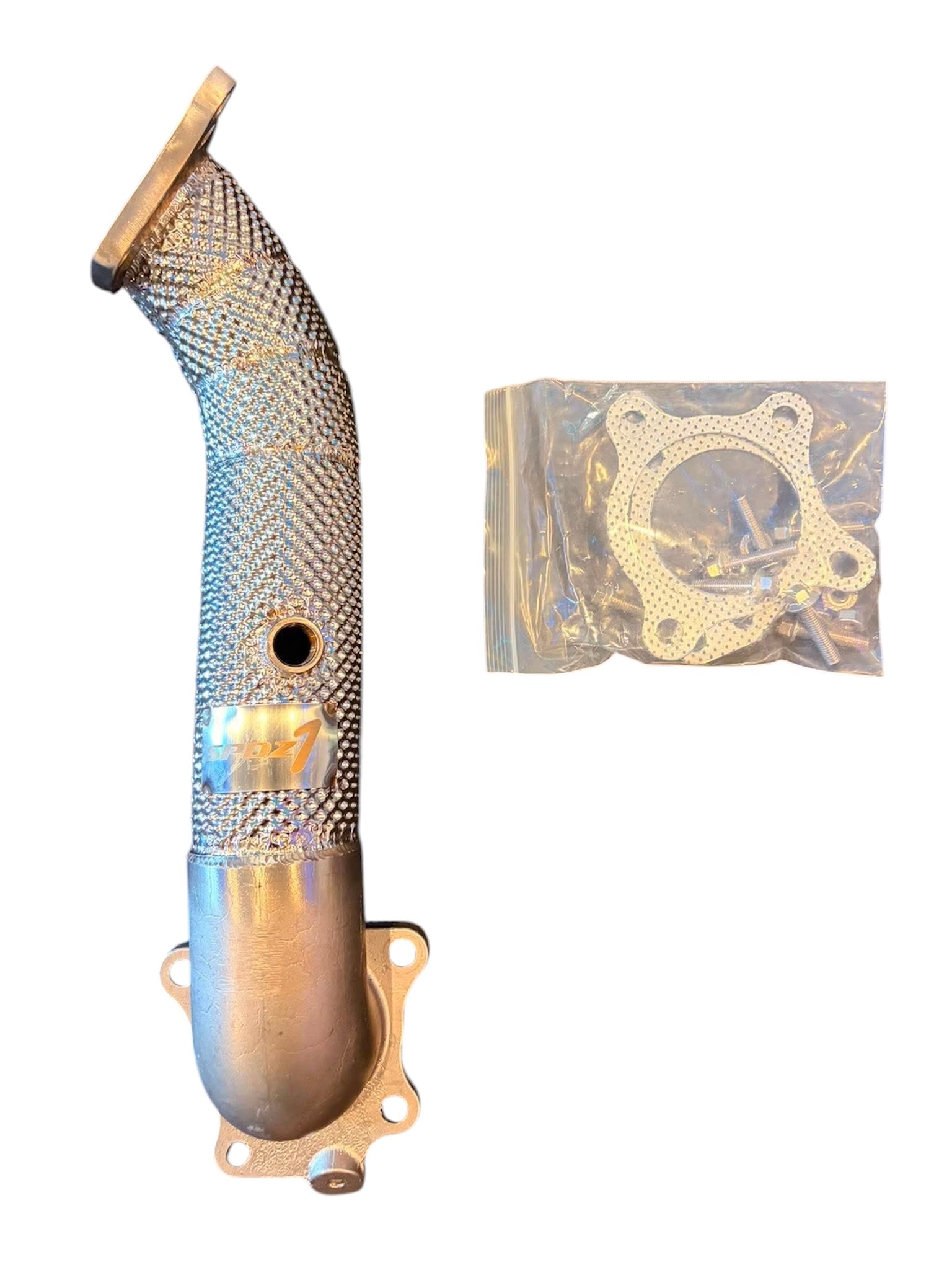 SPDZ1 Race Spec Downpipe — 2018+ Honda Accord 1.5T Turbo