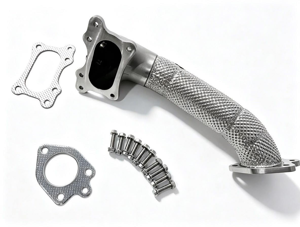 SPDZ1 2013-2017 Honda Accord (9th Gen) K24 Race High Flow Downpipe Pre order end of September