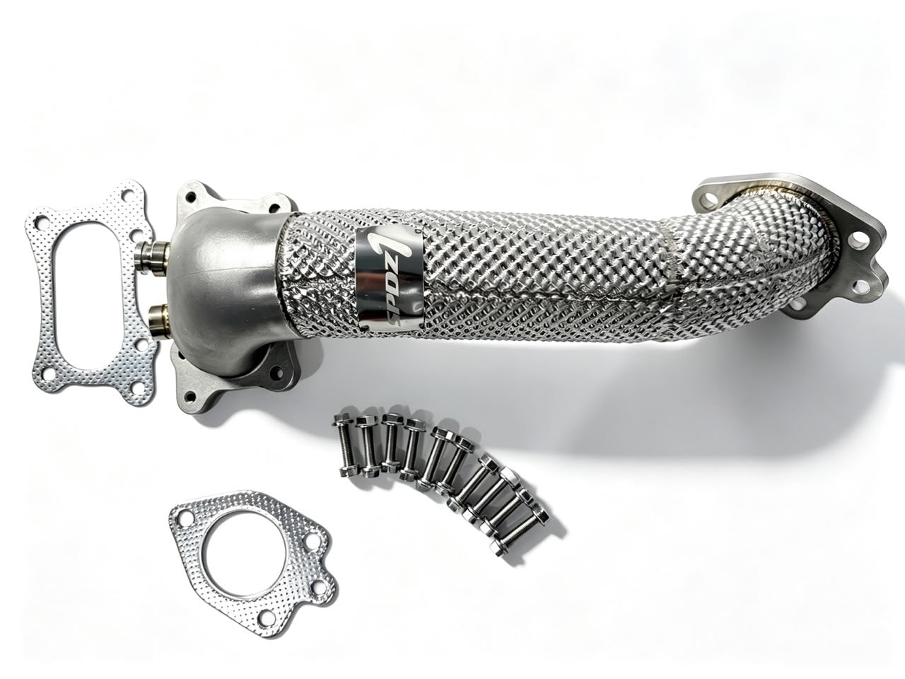 SPDZ1 2013-2017 Honda Accord (9th Gen) K24 Race High Flow Downpipe Pre order end of September