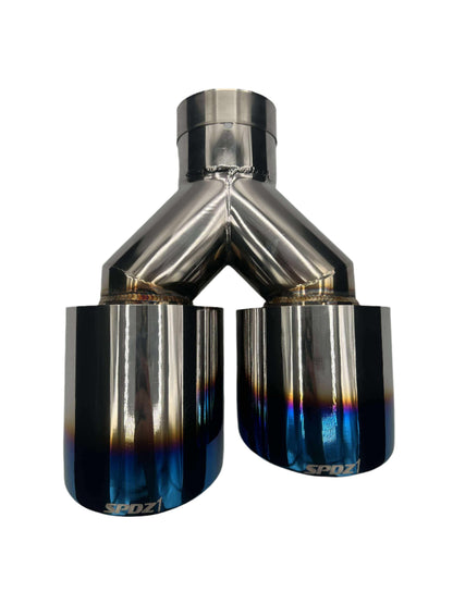 SPDZ1 Dual Exit Exhaust Tips