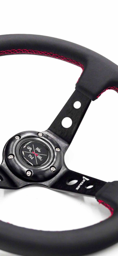 SPDZ1 Red Lined Steering Wheel