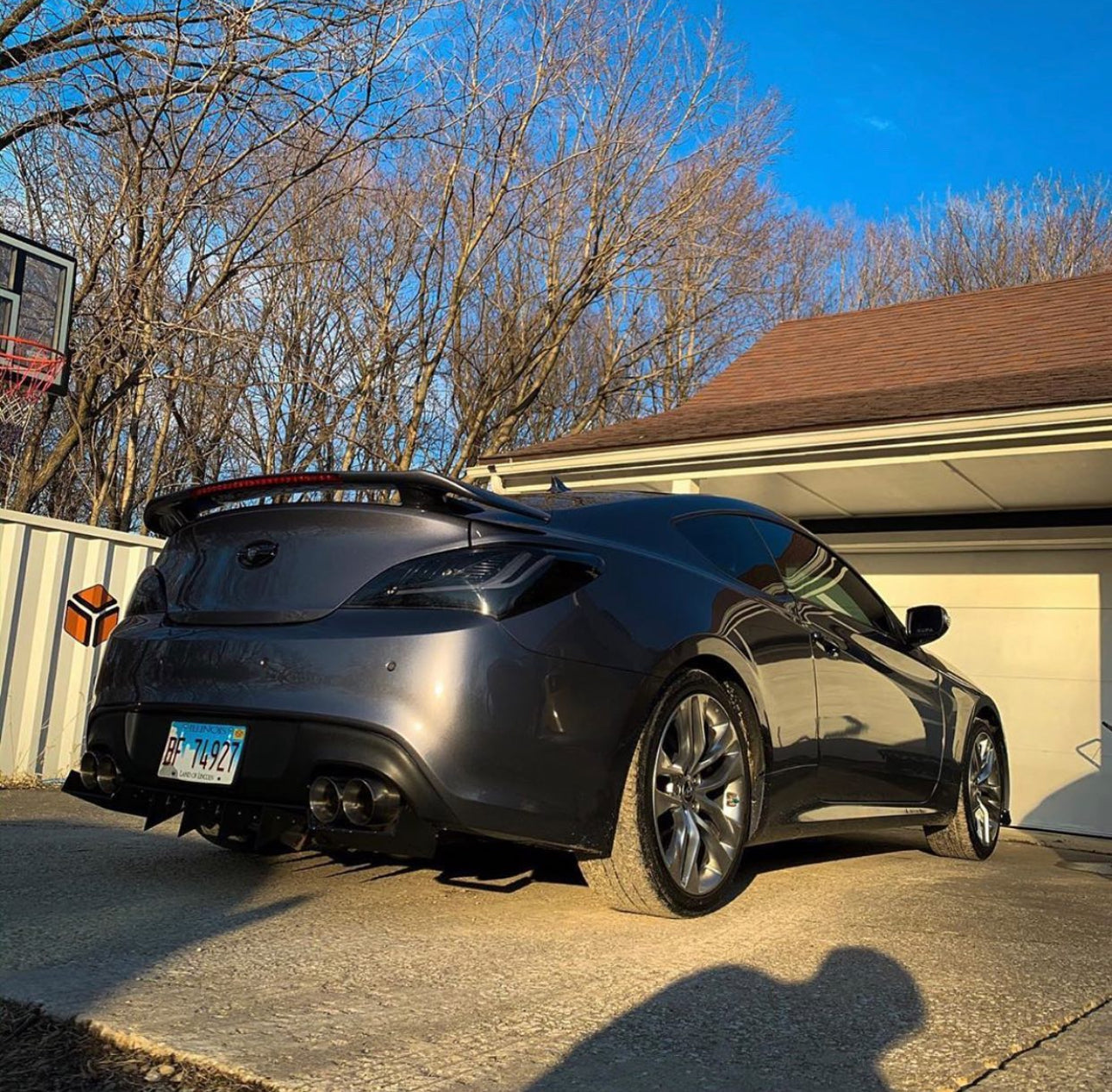 NTXGlow BLACK Eagle Eye Tail Lights (2010-2016 Hyundai Genesis Coupe)