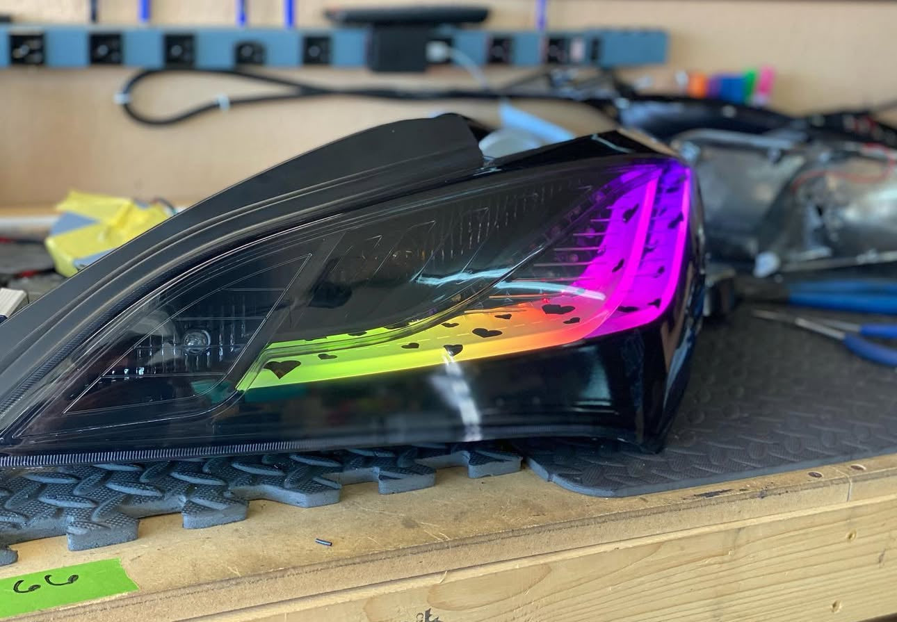 NTXGlow RGB Eagle Eye Tail Lights (2010-2016 Hyundai Genesis Coupe)