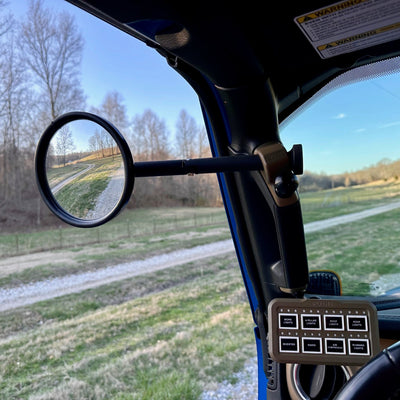 A-PILLAR SIDE MIRRORS FOR 2018 - 2023 JEEP WRANGLER JL & GLADIATOR - CMM OFFROAD