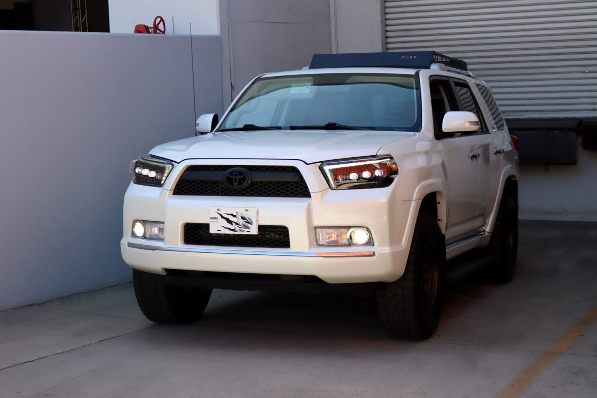AlphaRex 10-13 Toyota 4Runner NOVA-Series LED Projector Headlights Alpha-Black