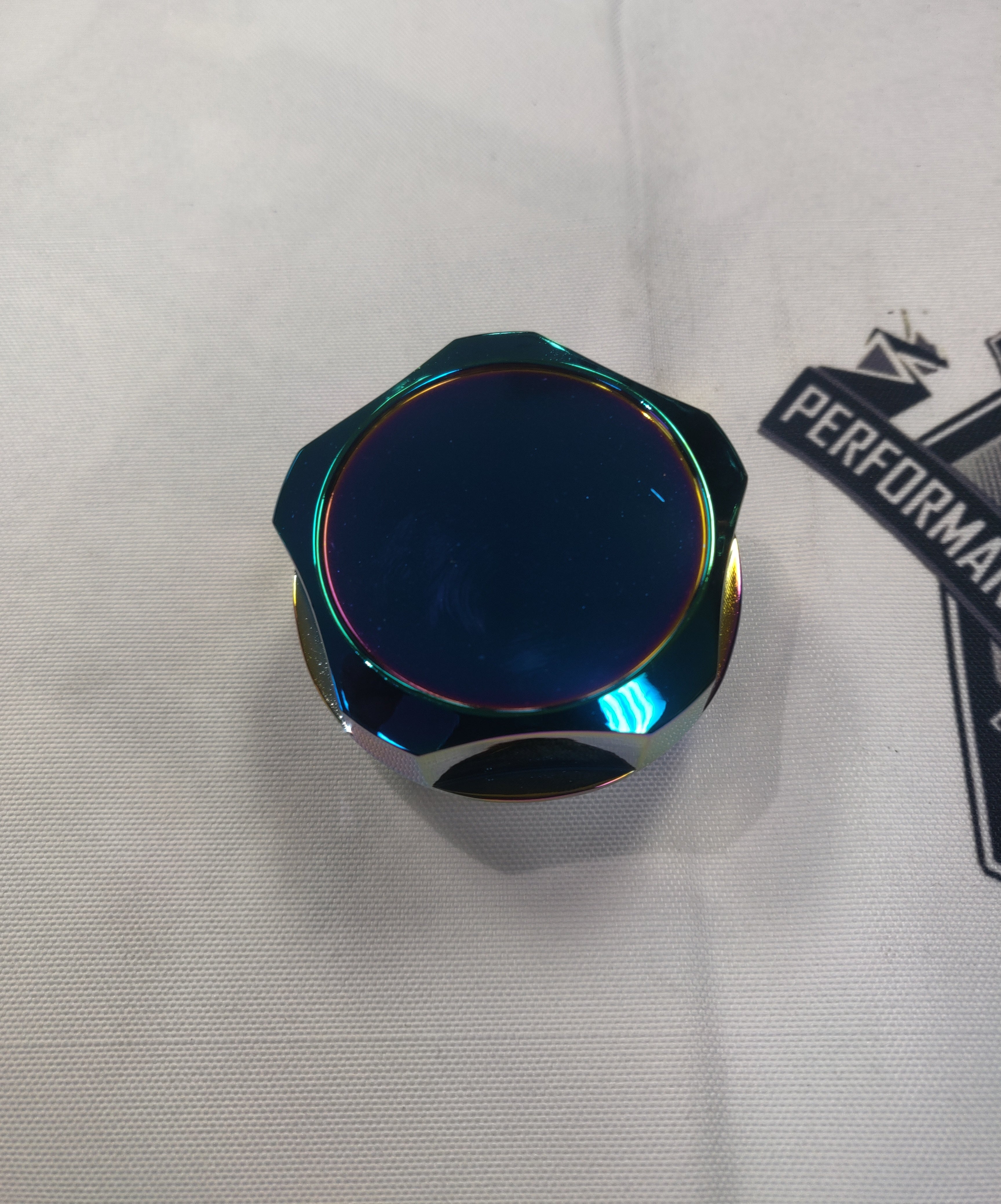 Nnr Neo Chrome Oil Cap Flat Top