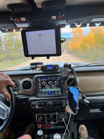 Rearview Mirror Delete for 2018 + Jeep Wrangler JL & Gladiator - CMM Offroad