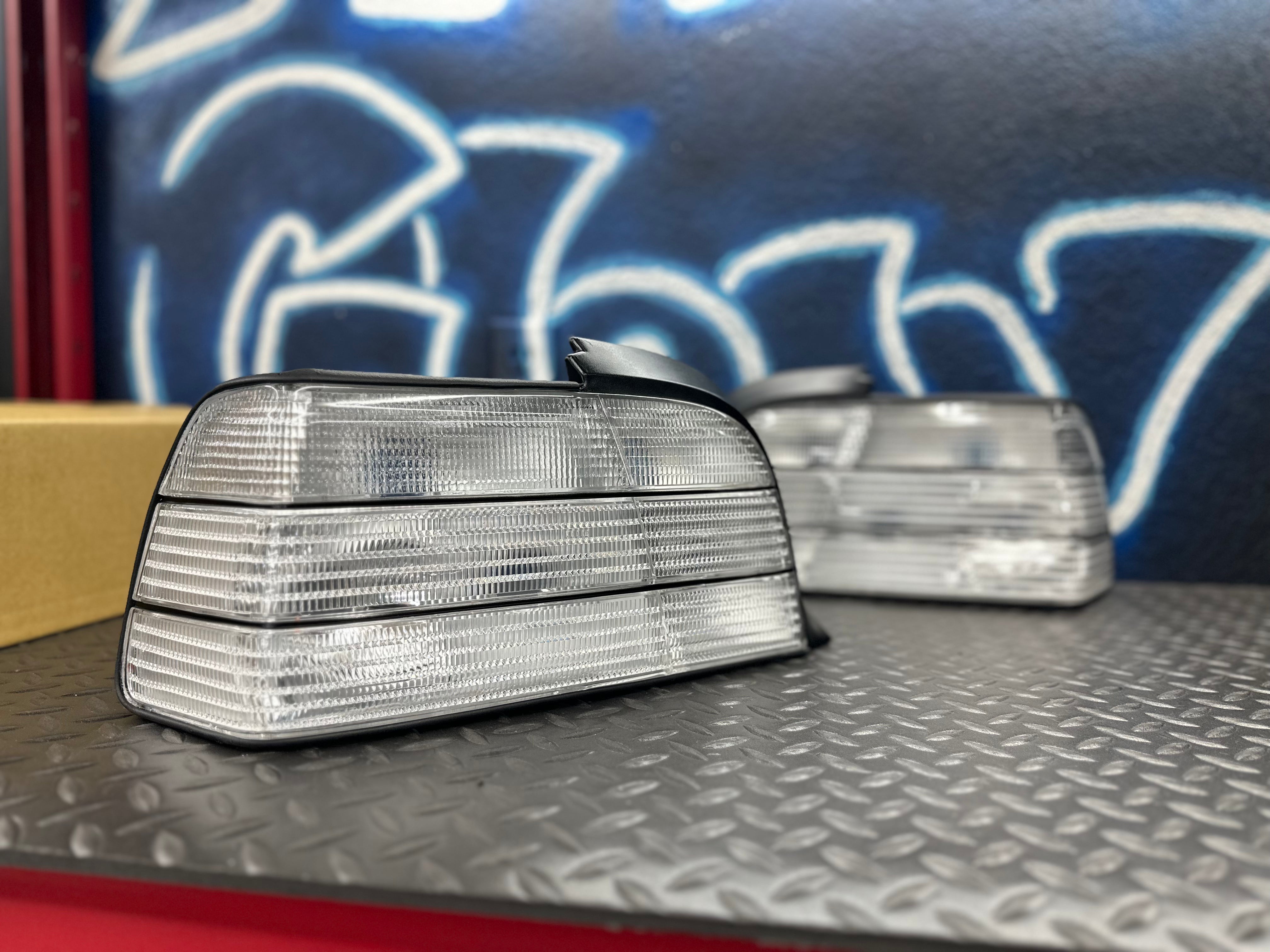 NTXGlow Custom Clear Tail Lights (E36 Coupe/Convertible)