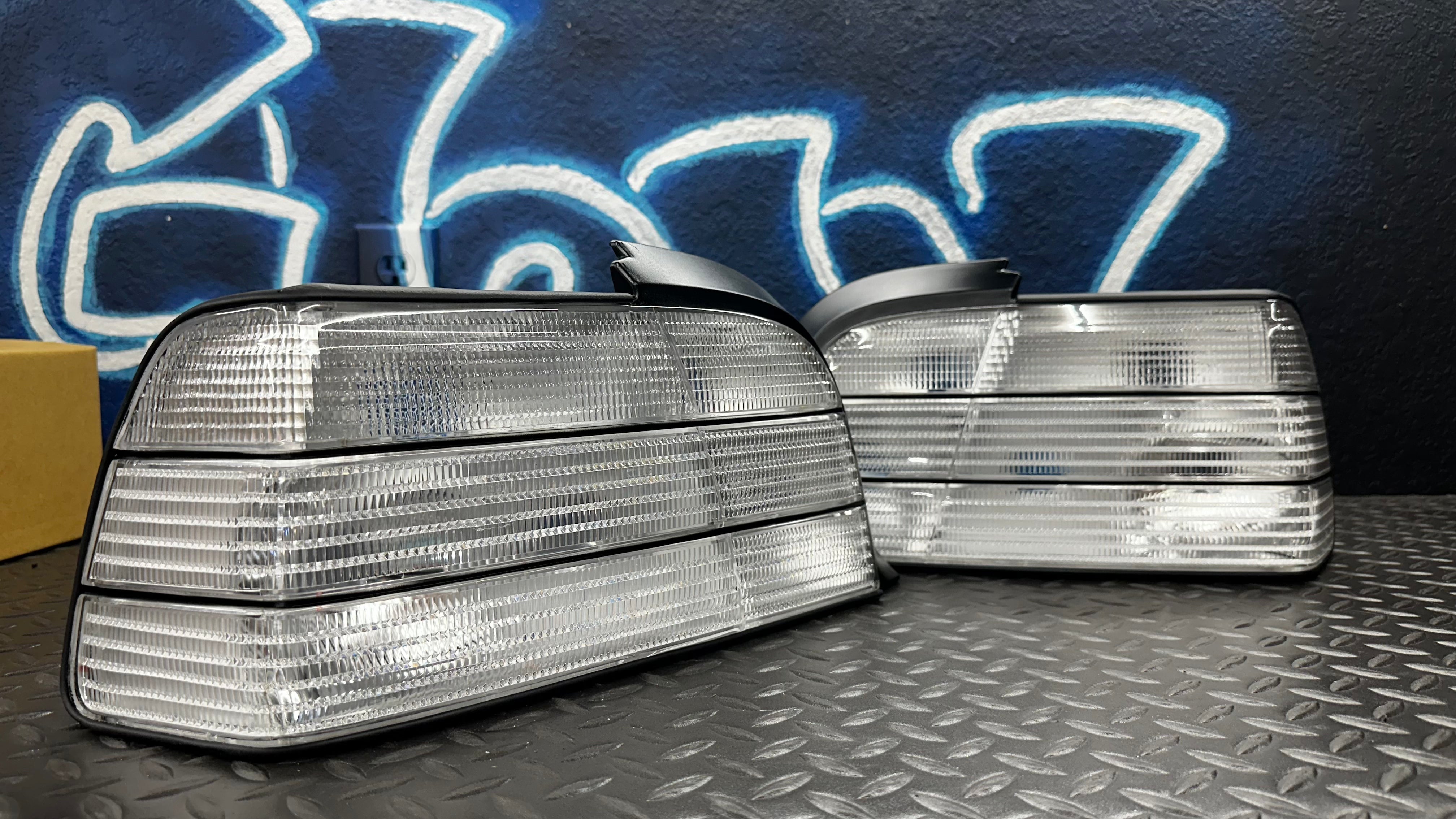 NTXGlow Custom Clear Tail Lights (E36 Coupe/Convertible)