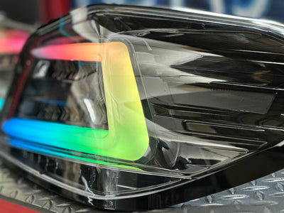 NTXGlow Black Spec D Color Shifting RGB Tail Lights (2015-2021 Subaru WRX)