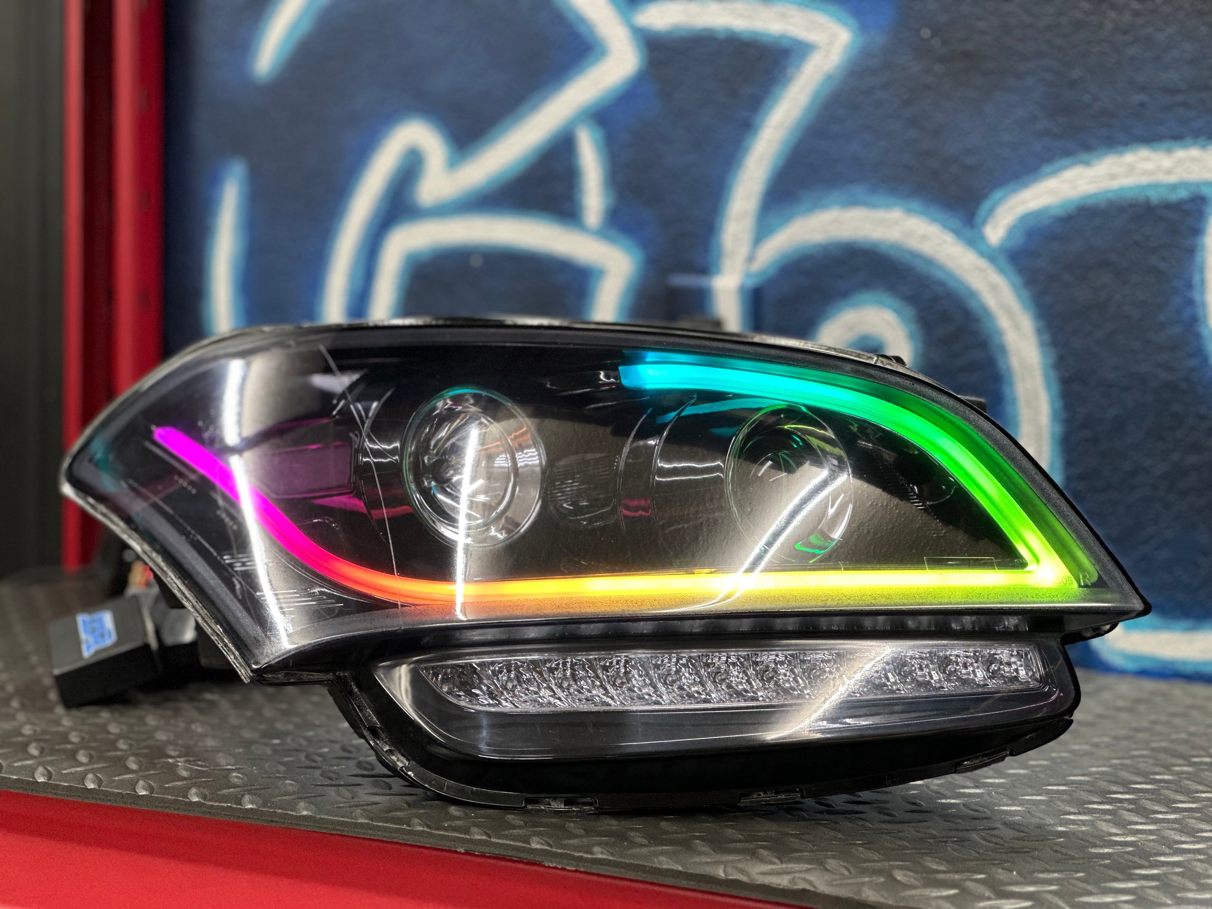 2010-2011 Kia Soul Color Shifting Headlights