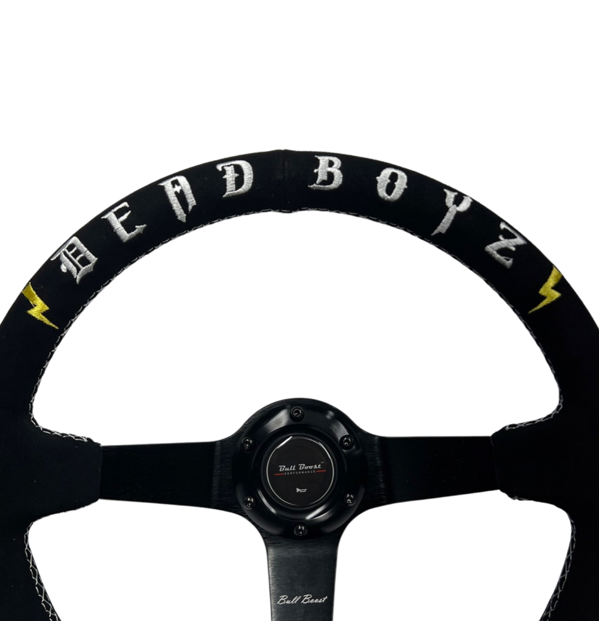 Deadboyz 350mm Steering Wheel + Short Hub Adapter Kit For Mustang Focus Fiesta Mazda