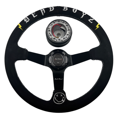 Deadboyz 6-Bolt Racing Steering Wheel + Hub Adapter Boss Kit for Honda Acura Civic, Del Sol, Integra