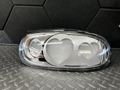 NTXGlow CLEAR Diffused Heart Tail Lights (1990-1997 Na Mazda Miata)
