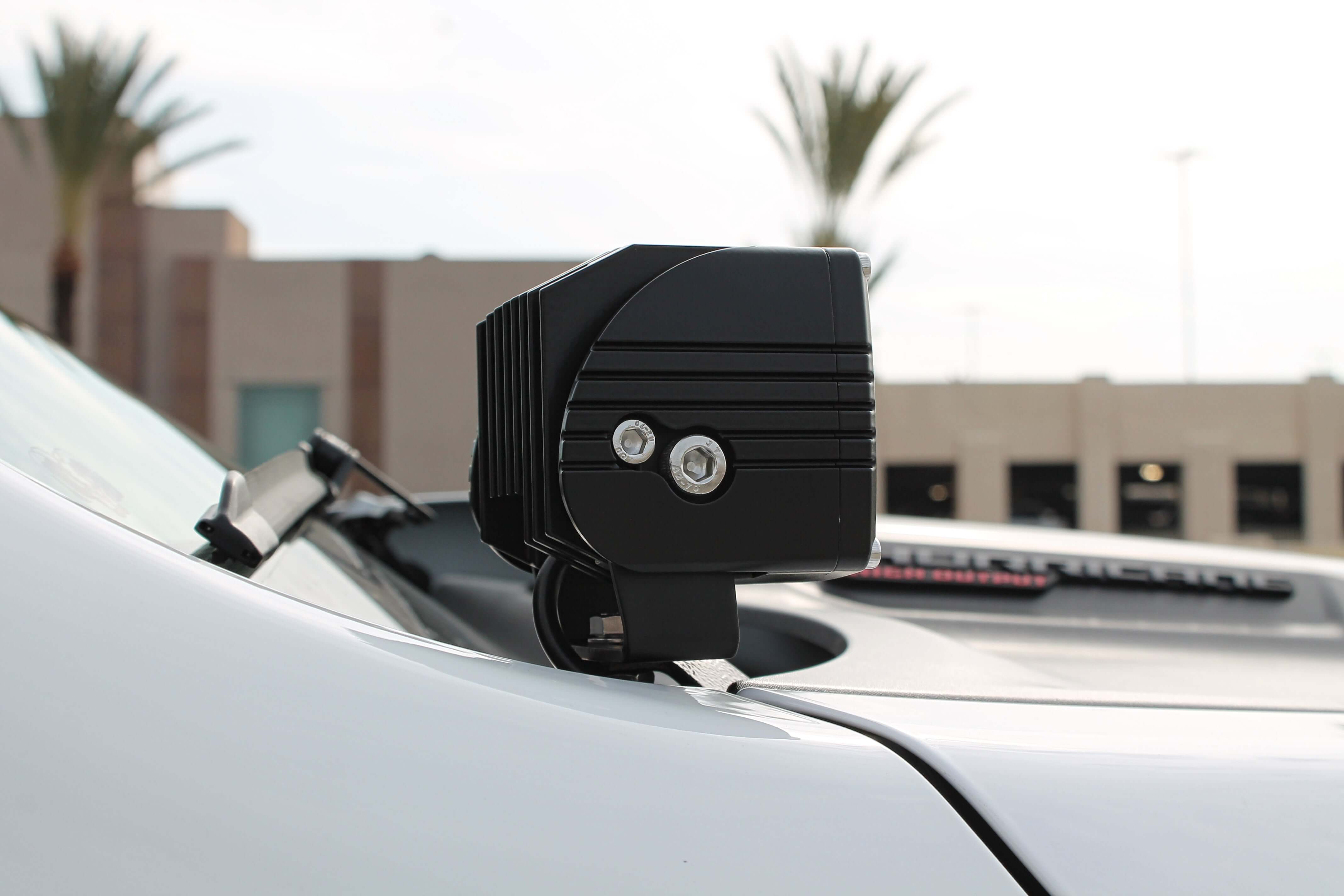 2019+ RAM 1500 Rebel Hood Mount/Ditch Lights