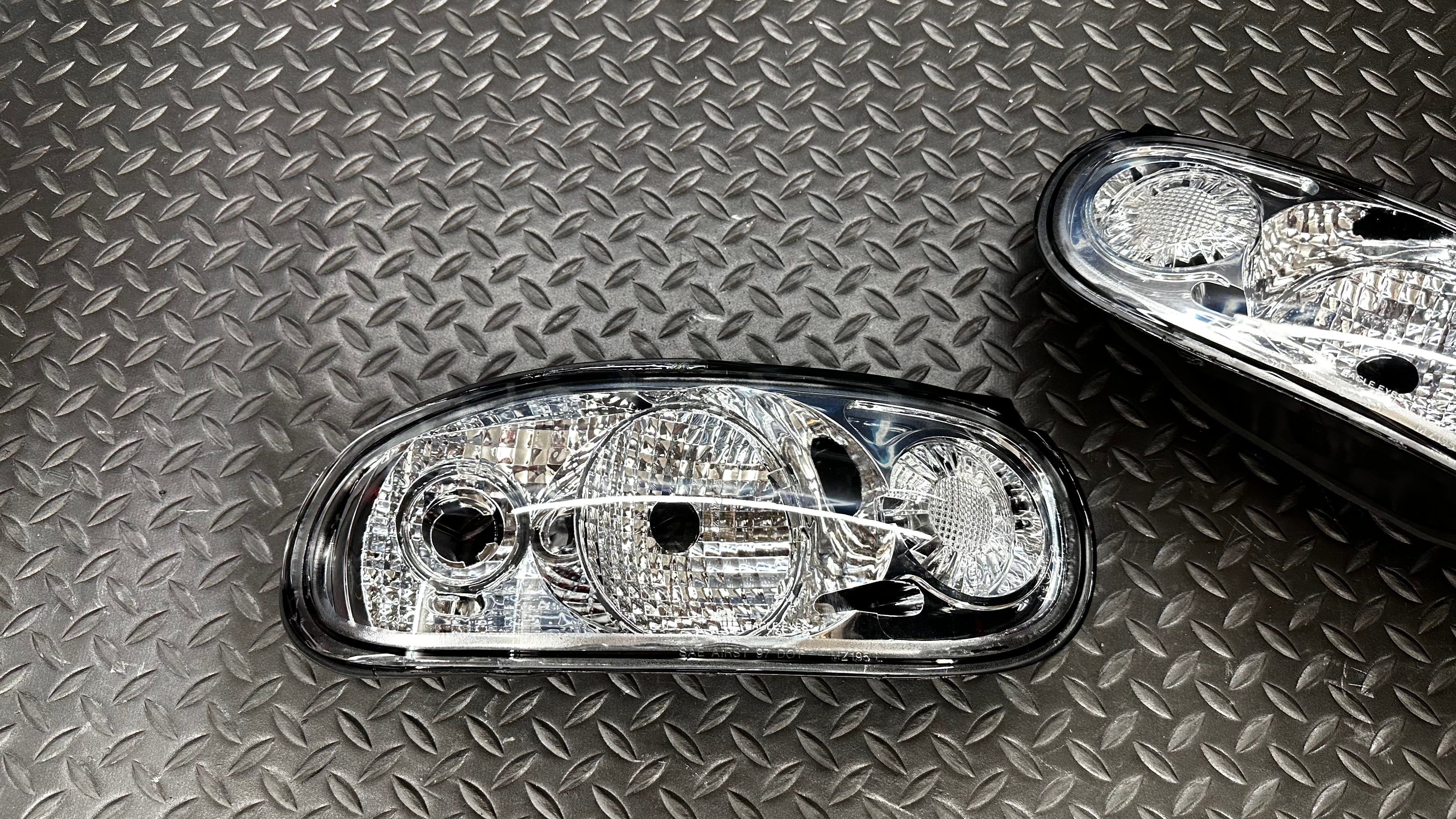 NTXGlow Custom Clear Tail Lights (1990–1997 Mazda Miata)