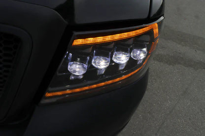 AlphaRex 04-08 Ford F150 / 06-08 Lincoln Mark LT NOVA-Series LED Projector Headlights Chrome