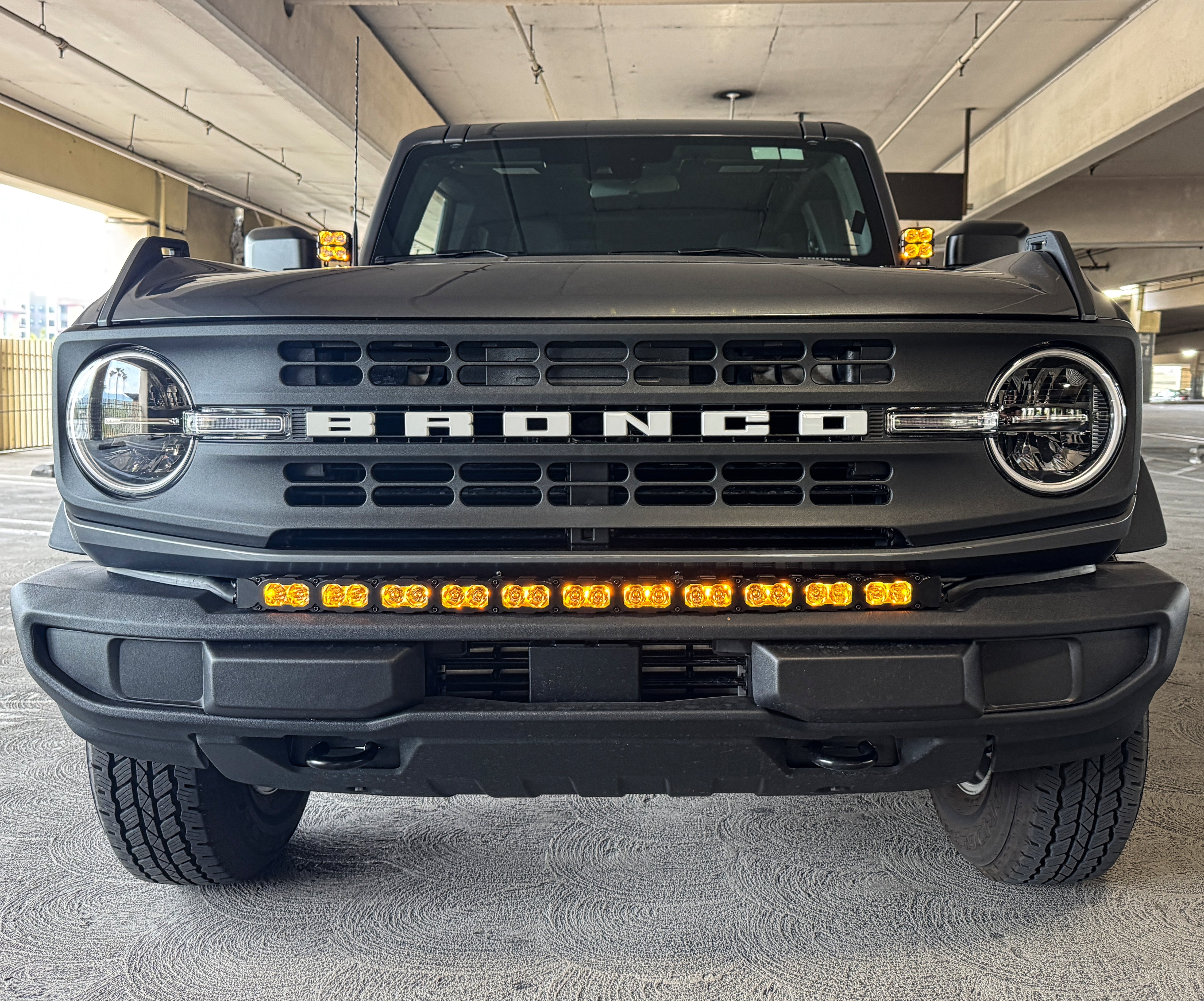 2021+ Ford Bronco Hood Mount/Ditch Lights/Pillars - PRO