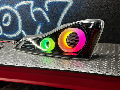 NTXGlow RGB Tail Lights (2008–2013 Infiniti G37 / 2014–2015 Q60 Coupe & Convertible)