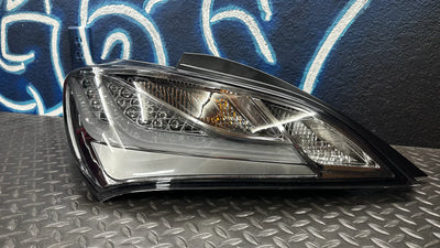 NTXGlow CLEAR Eagle Eye Tail Lights (2010-2016 Hyundai Genesis Coupe) - smoked lens