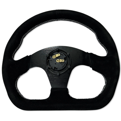 Quadro Flat Steering Wheel + Hub Adapter for Toyota Chaser KE70 AE71 AE82 AE86 Supra Corolla