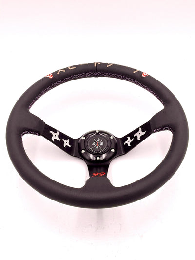 SPDZ1 “The Ninja” (Black) Steering Wheel – Deep Dish