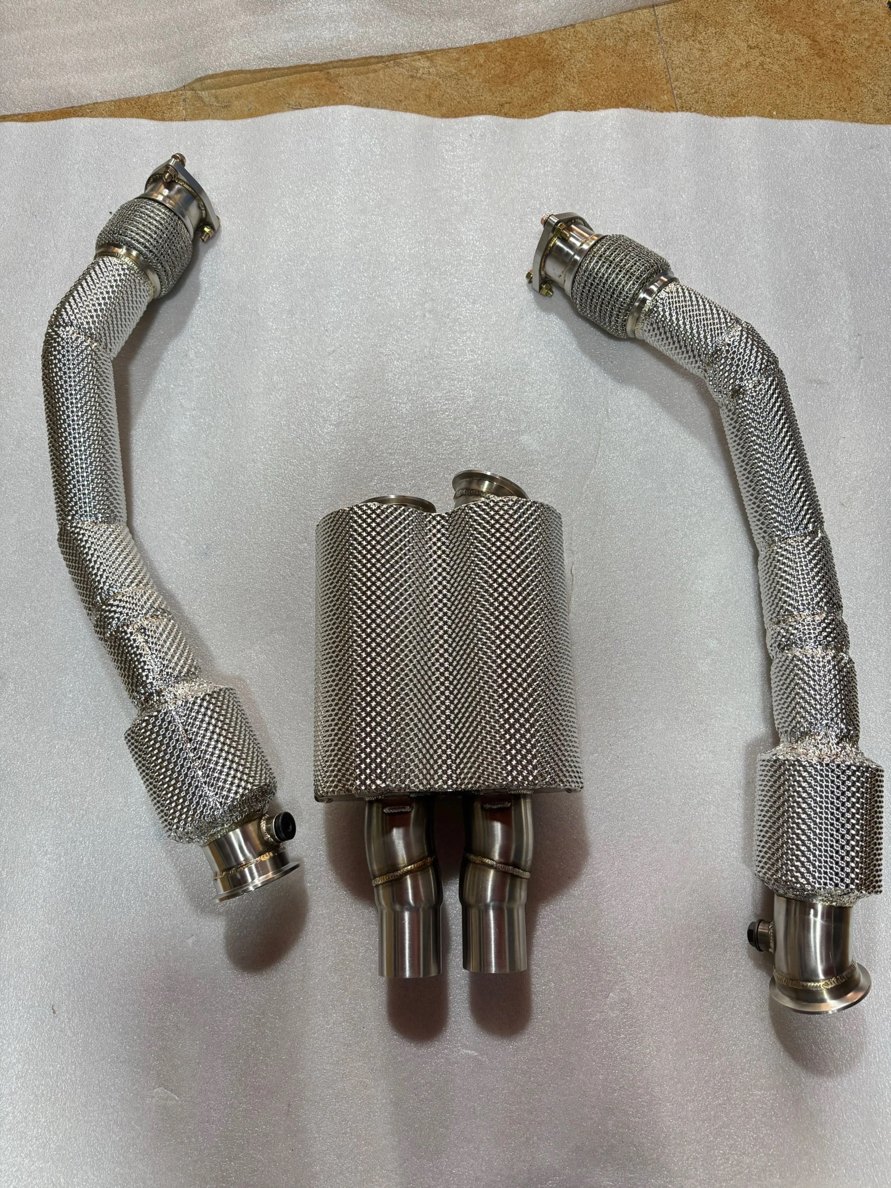 TruFlow UltraTone Catted and Resonated Downpipes V2, Audi B8/B8.5 Audi S4, S5, A6 3.0T Supercharged