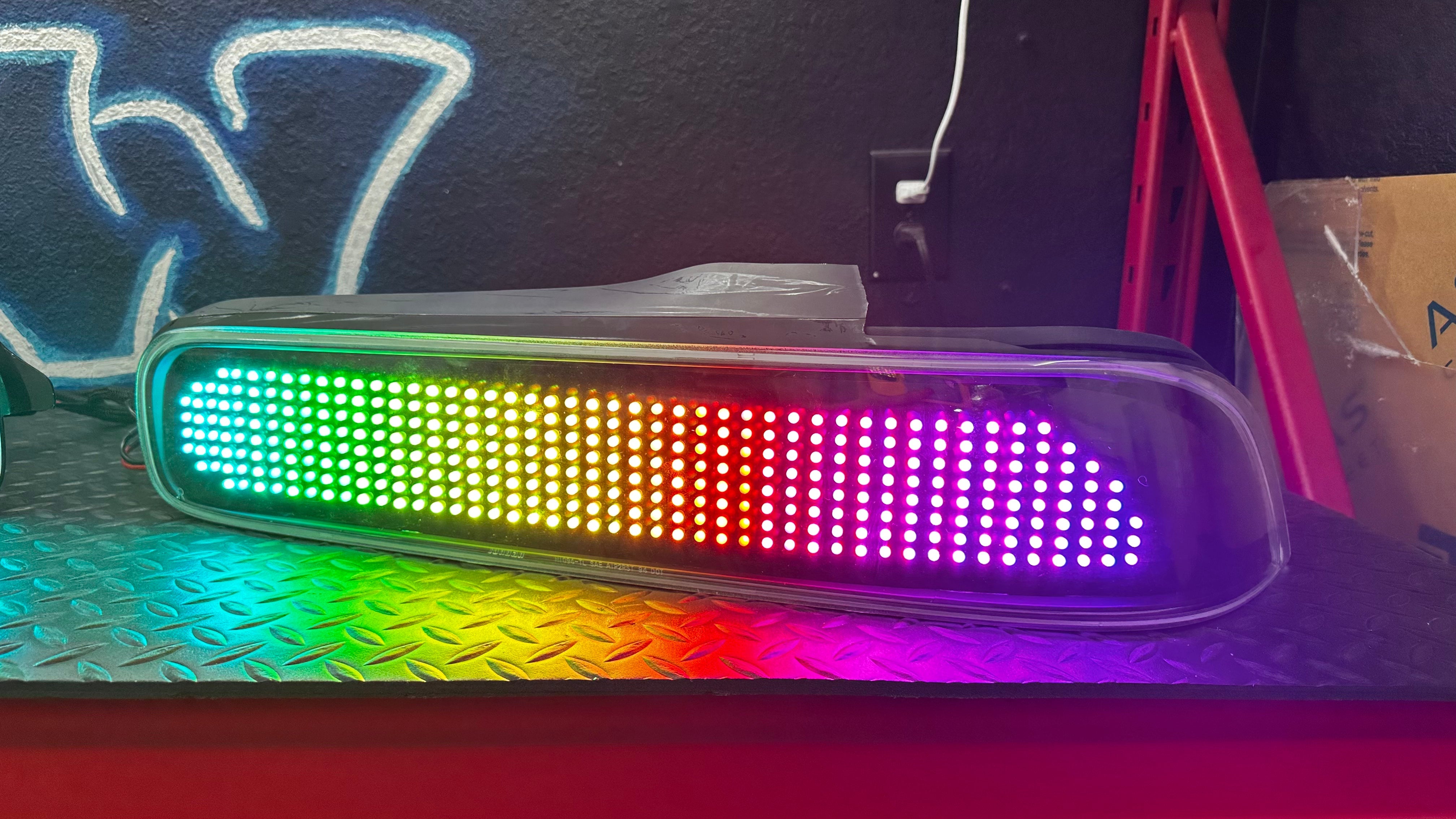 NTXGlow RGB Grid Tail Lights (1994-2001 Acura Integra)