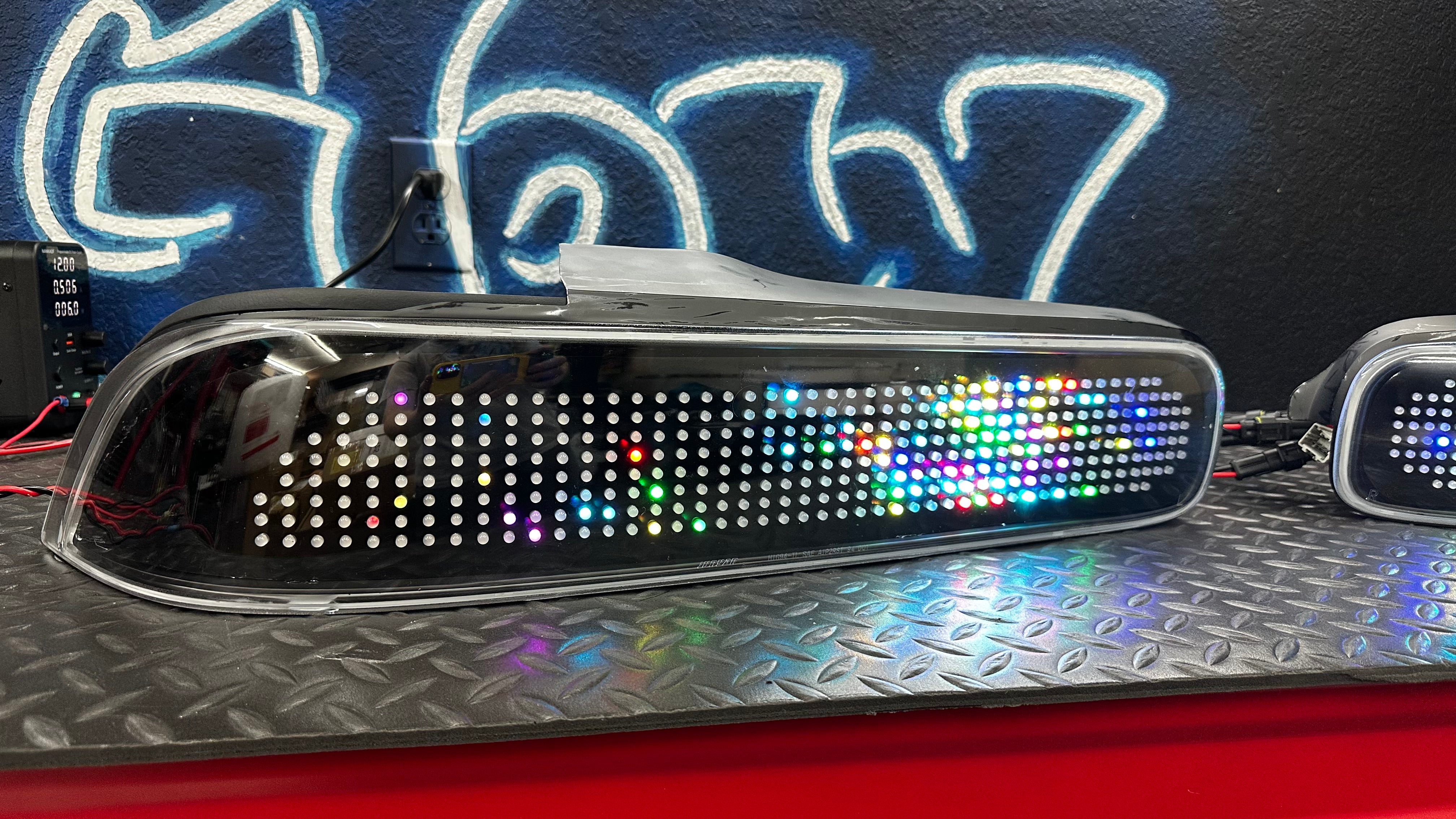 NTXGlow RGB Grid Tail Lights (1994-2001 Acura Integra)