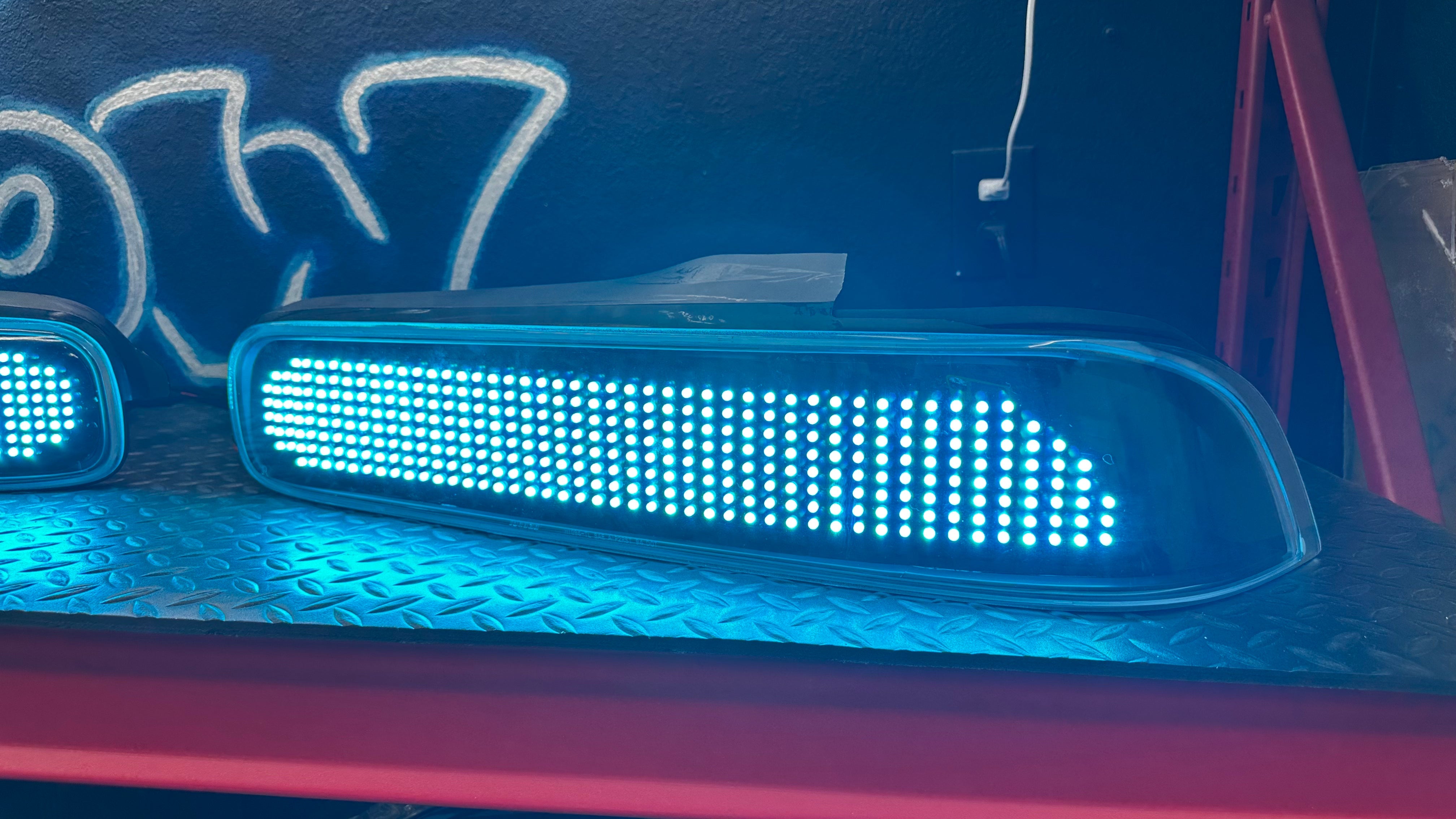 NTXGlow RGB Grid Tail Lights (1994-2001 Acura Integra)