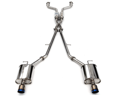 Invidia Q300 Single Layer Titanium Tip Cat Back Exhaust Infiniti G35/G37/G37x Sedan 2007-2013 | HS07IG4G3T