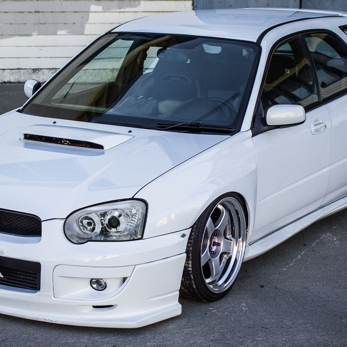 Spec-D 04-05 Impreza Outback Wrx Projector Headlights Chrome