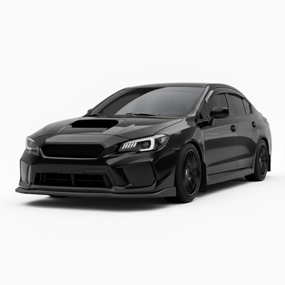 JDMuscle [18-21-WRX/STI] Fog Light Covers - Paint Matched / Gloss Black