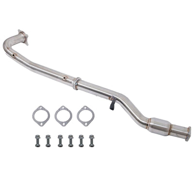 Subaru 6MT High Flow Cat Resonated Pipe Intake Tube Exhaust For 15-21 WRX