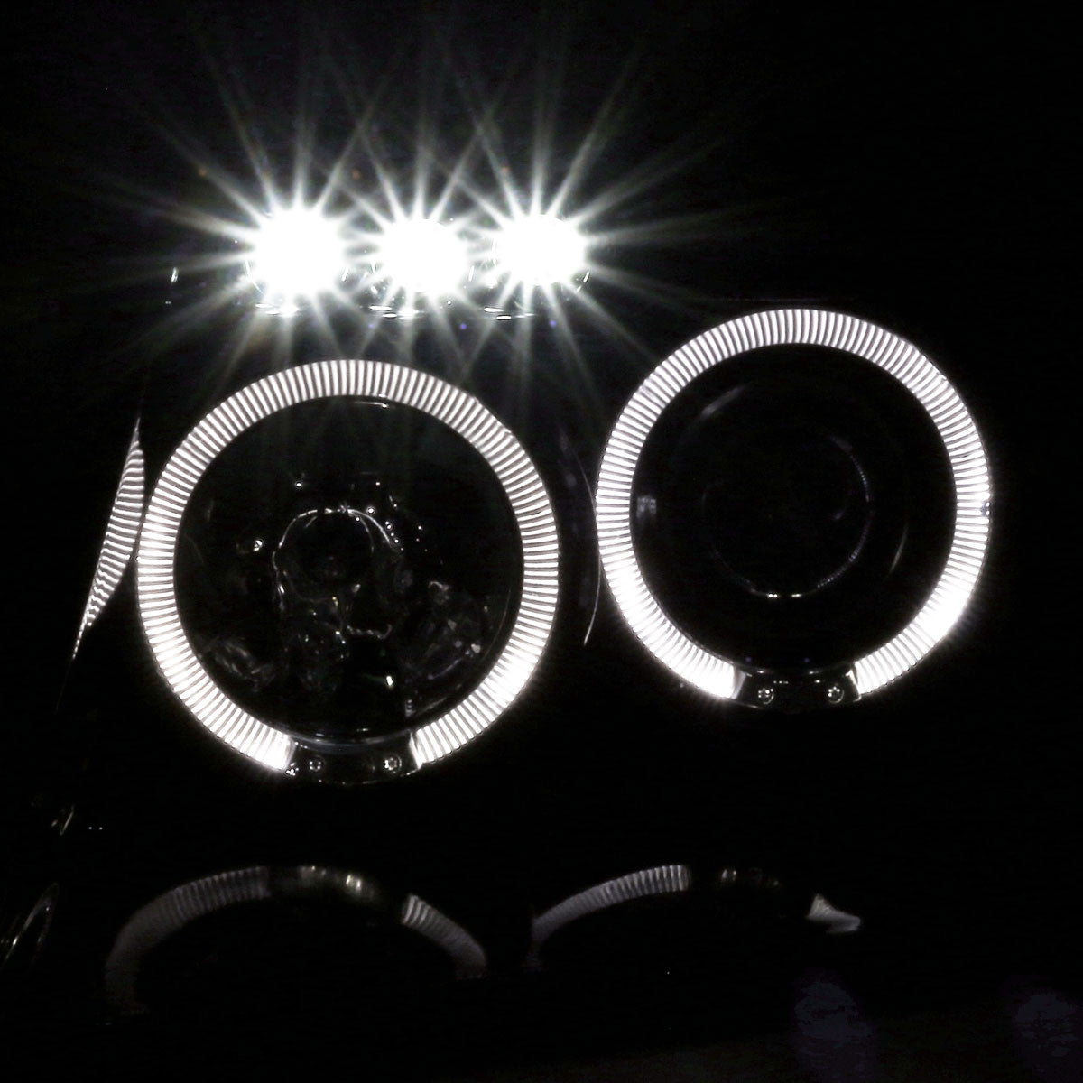 Spec-D 99-04 Jeep Grand Cherokee Projector Headlights Black