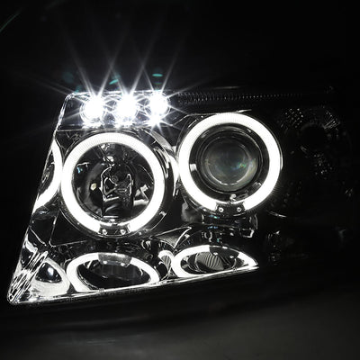 Spec-D 99-04 Jeep Grand Cherokee Projector Headlights Chrome